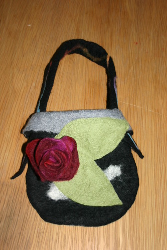 handfelted bag | by a splash of sparkle