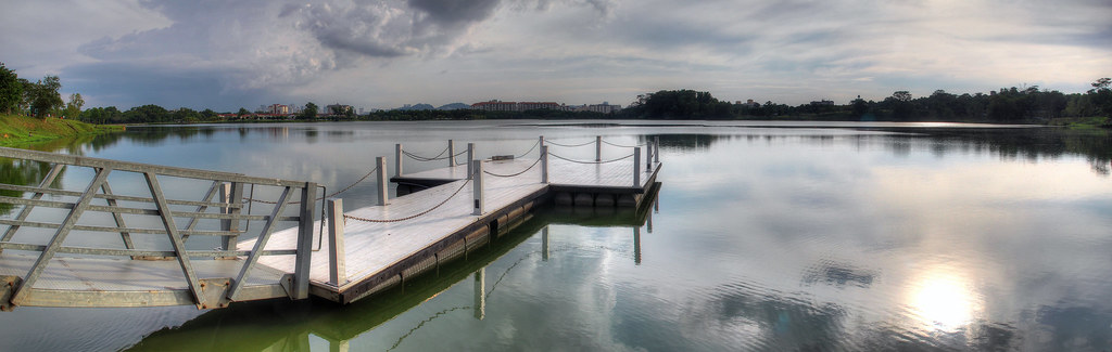 The Lake At The Kite Flying Kepong Metropolitan Park Kuala Flickr