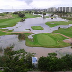 Wollongong Golf Course inundated