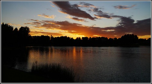 Australian Sunset by J Vaughan Williams, Greetings from Oz! Not got over the jet lag yet so not much photographic activity yet. This was take