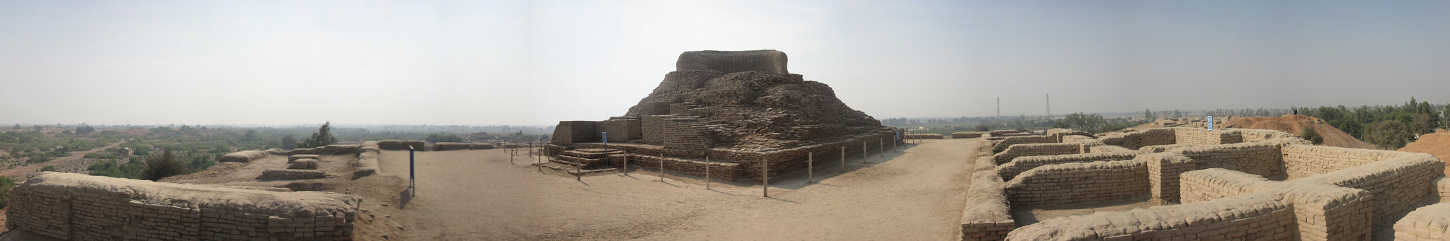Stupa at Mohenjo-Daro