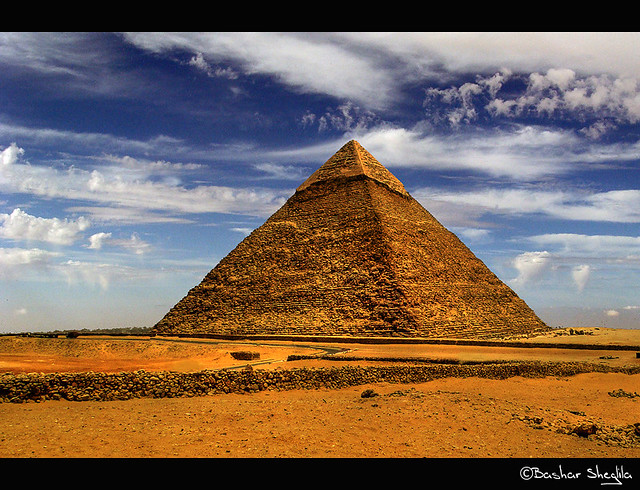 King Khafre's Pyramid !