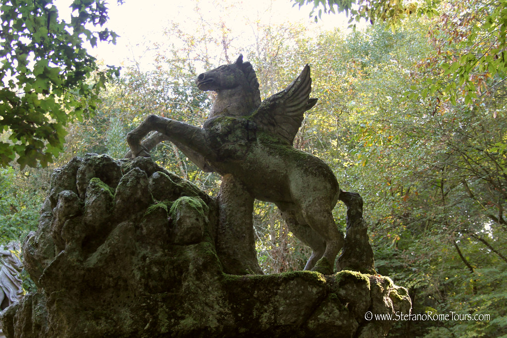 Monster Park - Pegasus fountain