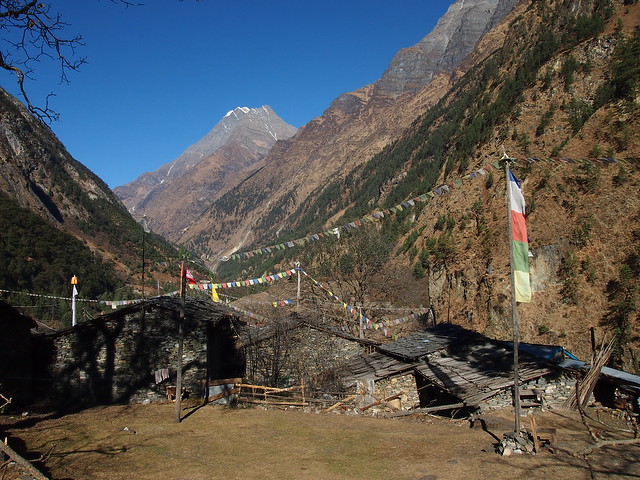 Village-Houses-Manaslu Circuit Trek-Nepal