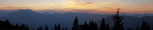 sunset panorama austria september 2011 австрия veitsch niederalpl veitschalpe mürzstegalps