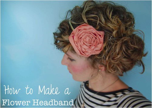 DIY Flower Headband | See how to make this and much more on … | Flickr