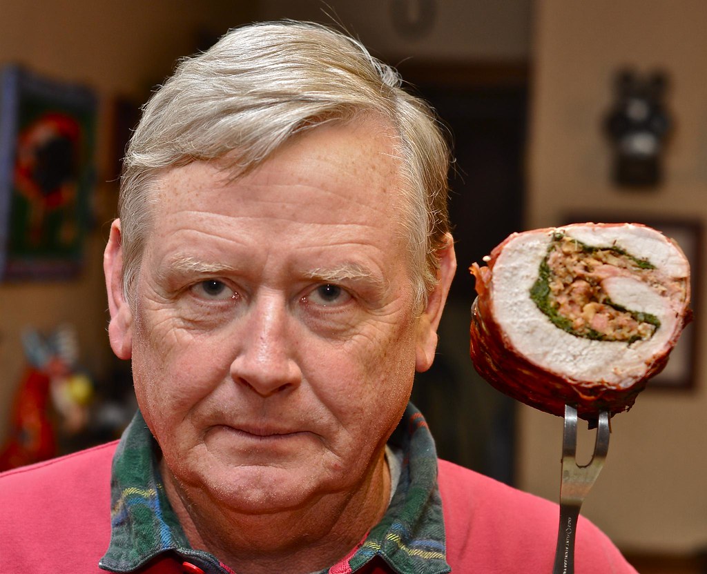 Portrait of a Man With a Stuffed Pork Loin by ricko