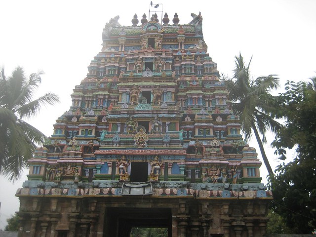 4.Rajagopuram from inside