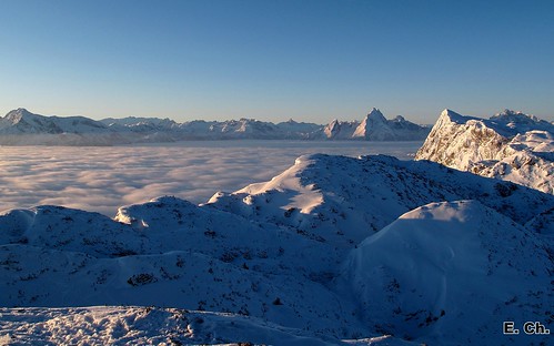 schnee winter snow mountains alps salzburg fog bayern bavaria austria berchtesgaden nebel berge alpen steinernesmeer untersberg watzmann hochkalter österreich salzburgerhochthron berchtesgadenerhochthron inversionswetter hochkönig inversionweather hohergöll