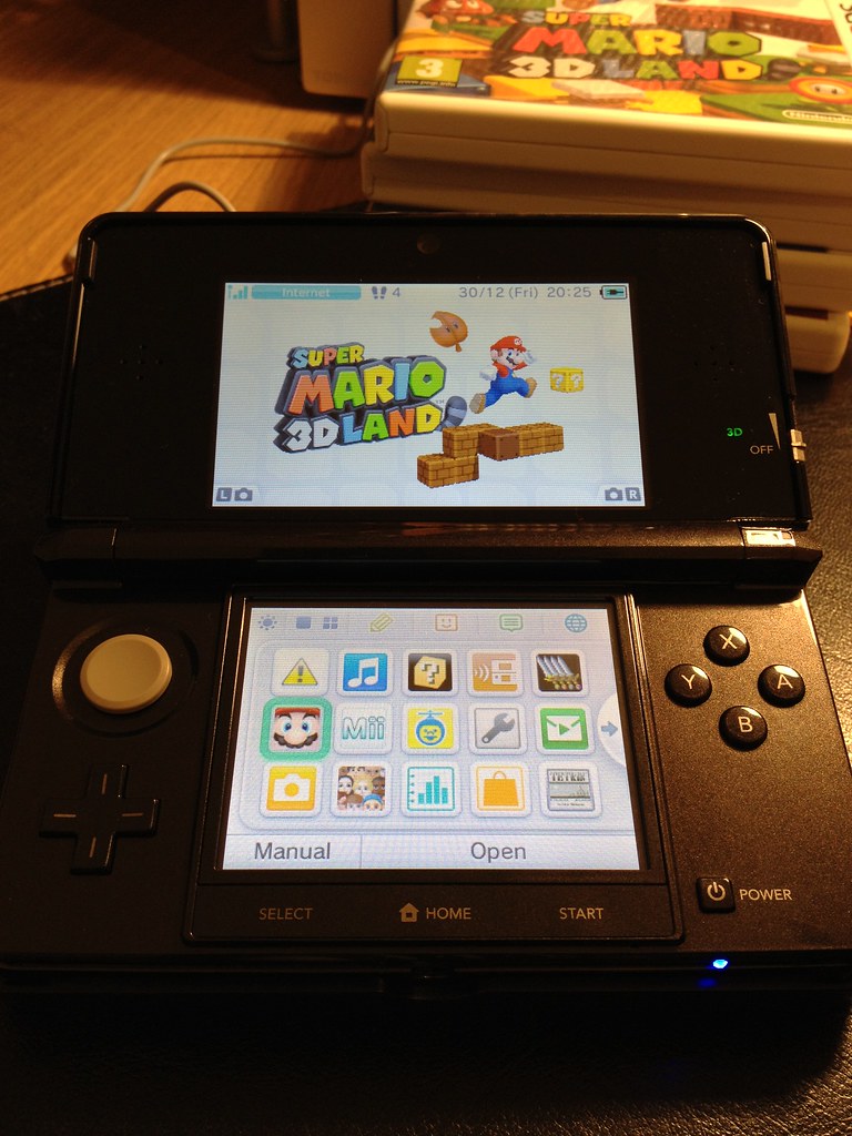 Festival propiedad Chorrito Nintendo 3DS Home menu screen | A photo of the Nintendo 3DS … | Flickr