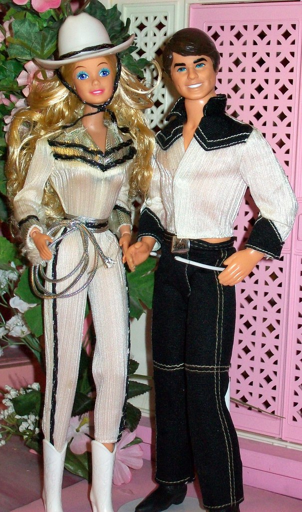 Verstenen jungle Verbazing 1980 Western Barbie an Ken | Stanley Colorite | Flickr