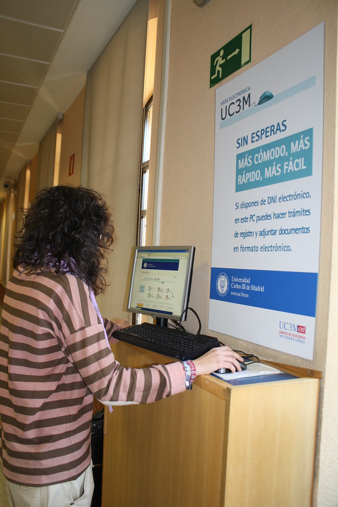 Sede electrónica. PIC del campus de Getafe - Universidad Carlos III de Madrid - Flickr