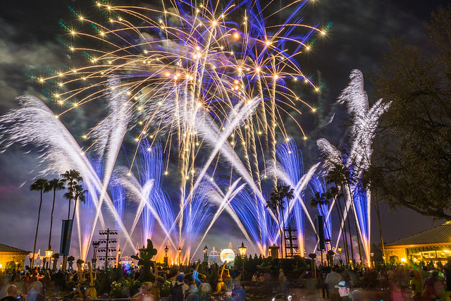 Fireworks Friday - Epcot Blue