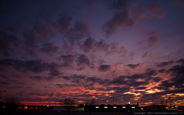 Nice Sunset over Burlington #0