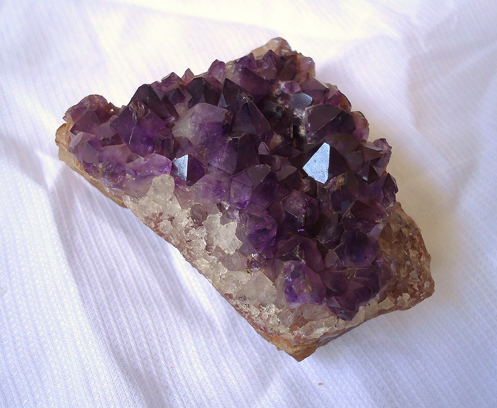 Amethyst crystals | Amethyst crystals from a Brazilian geode… | MAURO