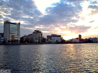 Damietta Nile Sunset