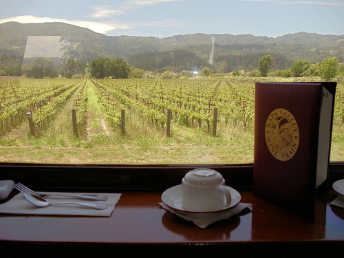 Napa Valley Wine Train, Napa Valley, California, USA