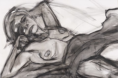 Reclining Female Mostly Nude