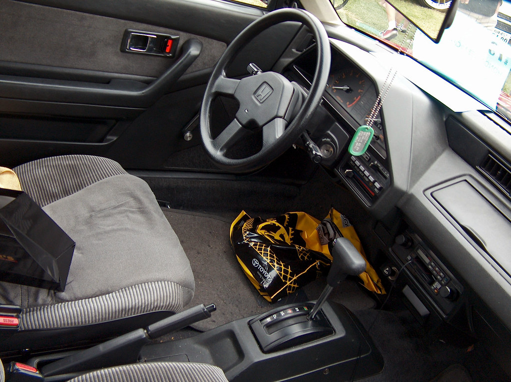 1987 Honda Civic Crx Interior Ate Up With Motor Flickr
