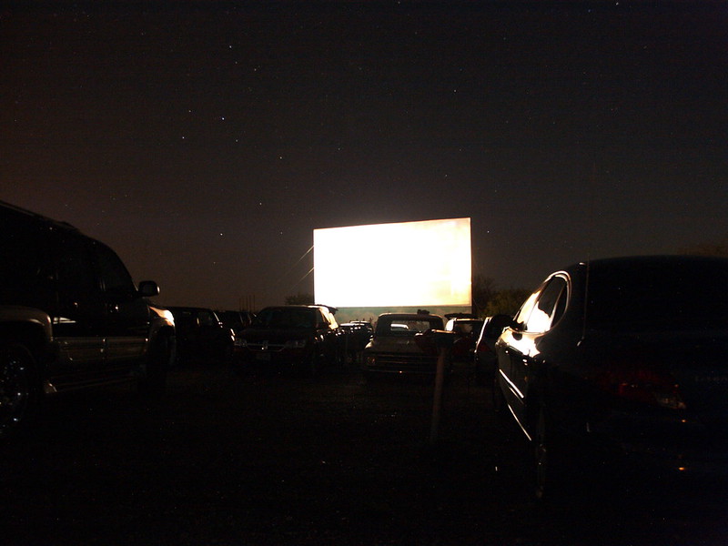 Galaxy Drive In Ennis Texas Galaxy Drive In Movie Theater and their a large outdoor ...