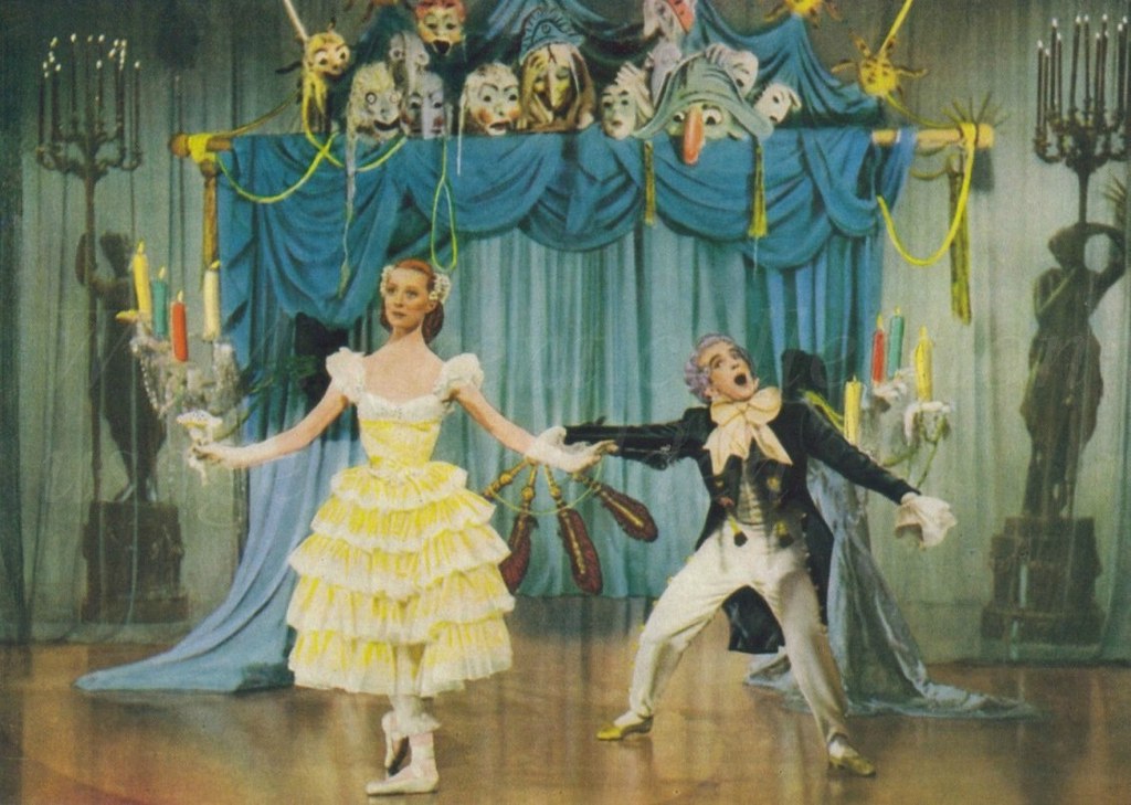 Сказки гофмана 1951. Hoffmann 1951. The Tales of Hoffmann. Рисунок Оффенбах кукла из оперы сказки Гофмана.