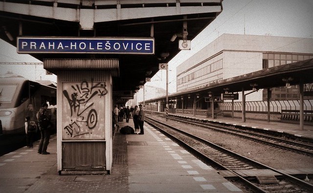 Prague - Holesovice Train Station