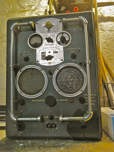 Old marine radio,
