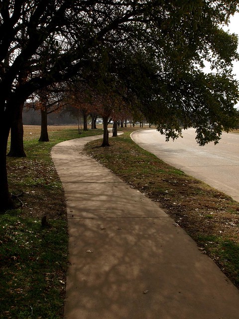 20120122_110754_0014_v01... The curvy sidewalk to the golf course.