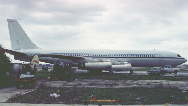N707RZ - 1962 build Boeing B707-328, originally delivered to Air France as F-BHSU