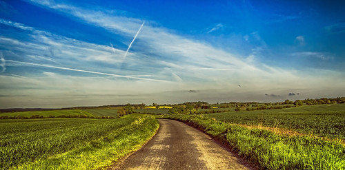 12monthsofthesameimage may theroadtorudge road morning clouds contrails landscape wiltshire froxfield rudge oilseedrape cloudscape sigma1735mmlens sigma googlenikcollection hdrefexpro a7ii α7ii