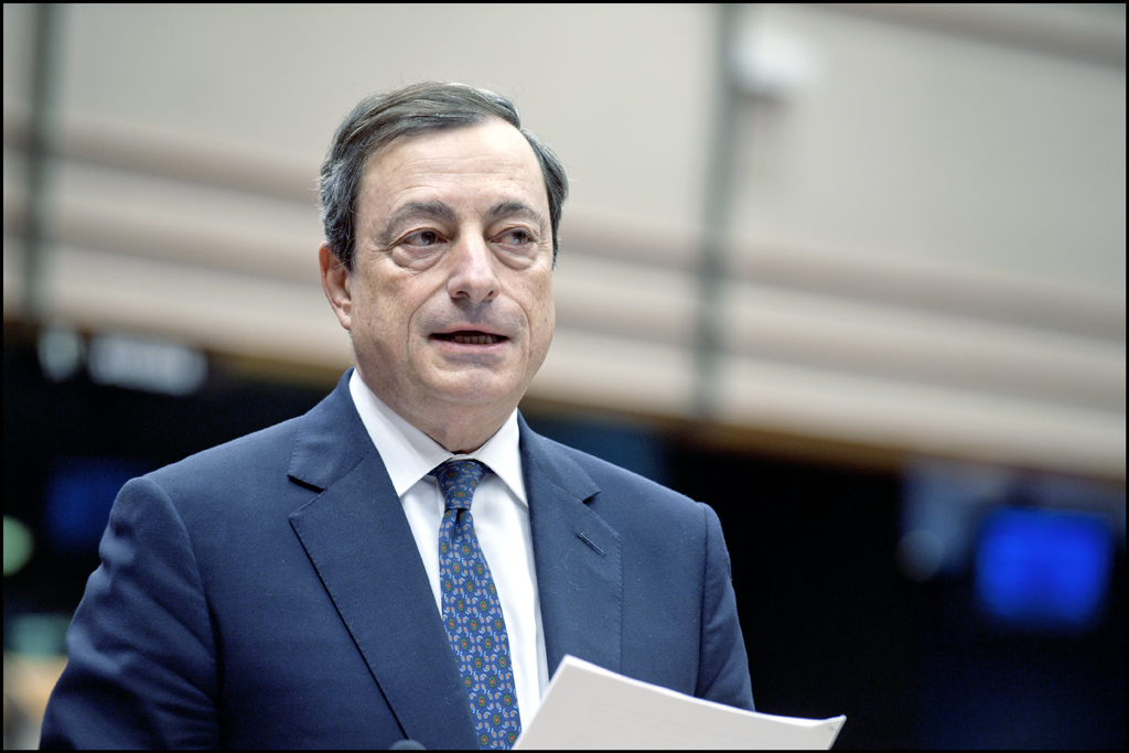 ECB President Mario Draghi at the EP | The new President of … | Flickr
