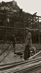 Builders, Pắc Ngòi, Ba Bể National Park