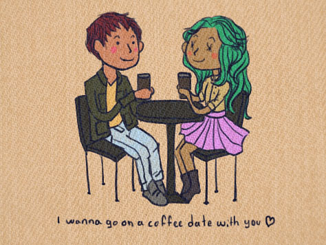 i wanna go on a coffee date with you | Gabriela Riveros | Flickr