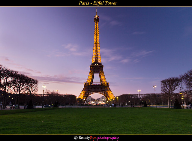 Paris -  Eiffel Tower . . Before The Night!