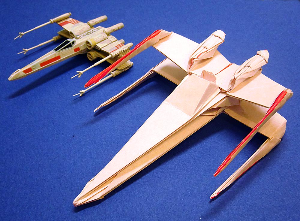 X−Wing Fighter origami high grade version large scale