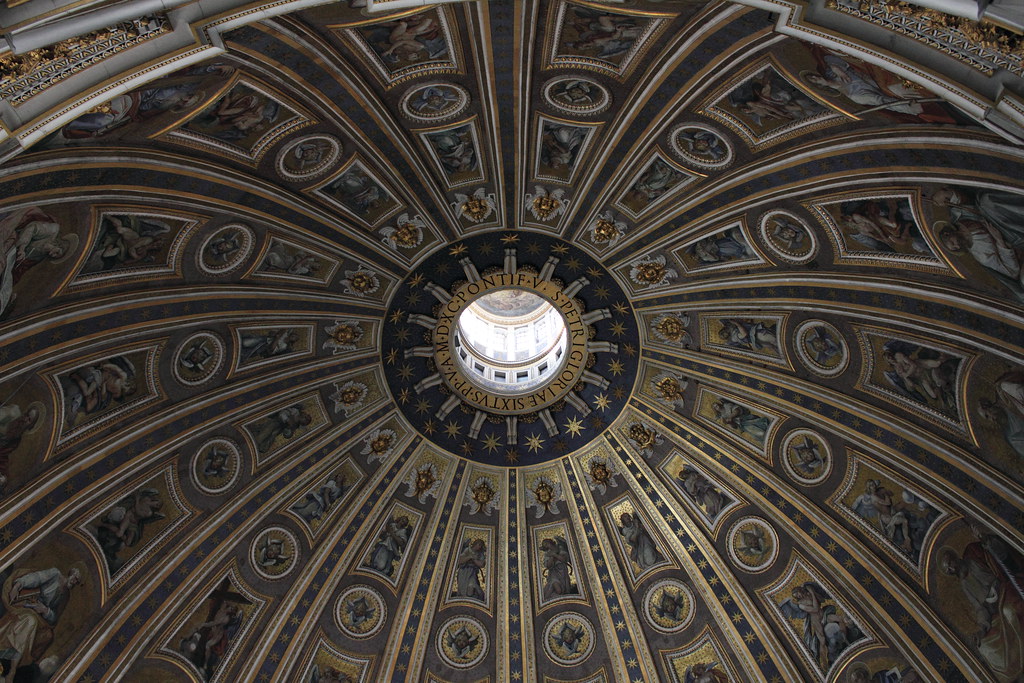 Interior Cúpula Basílica San Pedro - Ciudad del Vaticano | Flickr