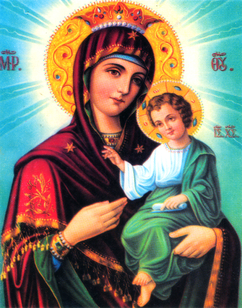 Orthodoxen Madonna - Maria Mutter Jesu