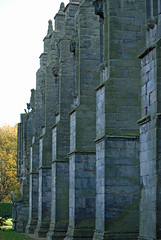 Buttresses, Holyrood Abbey
