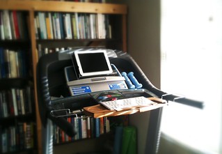 Treadmill iPad Desk | by esquetee