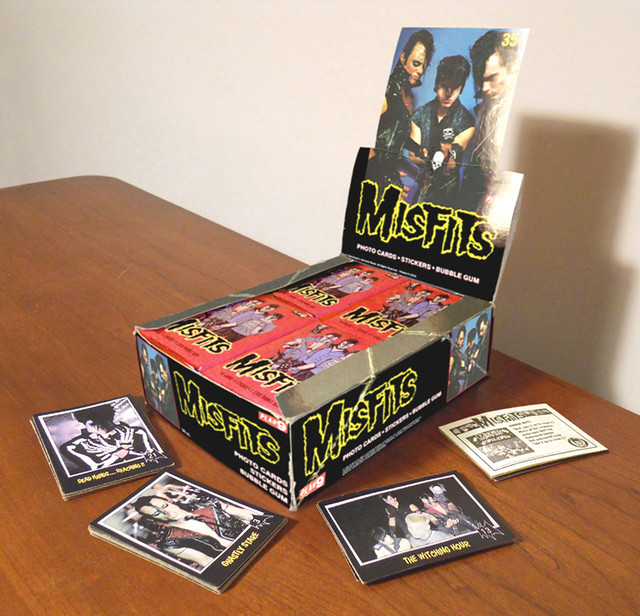 Misfits Bubblegum Card Box