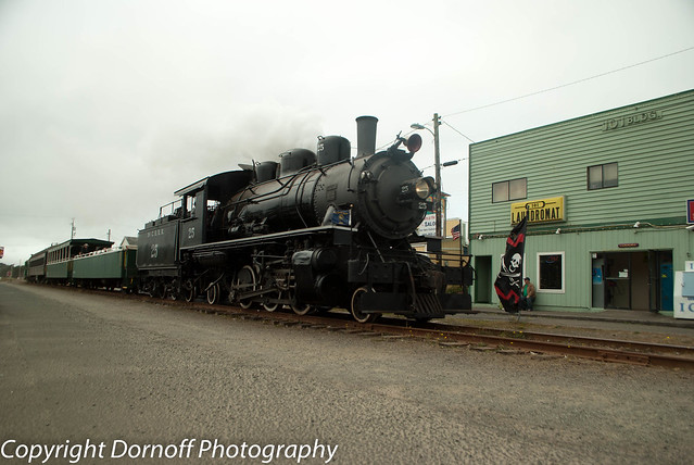 Steam Train in Rockaway Beach
