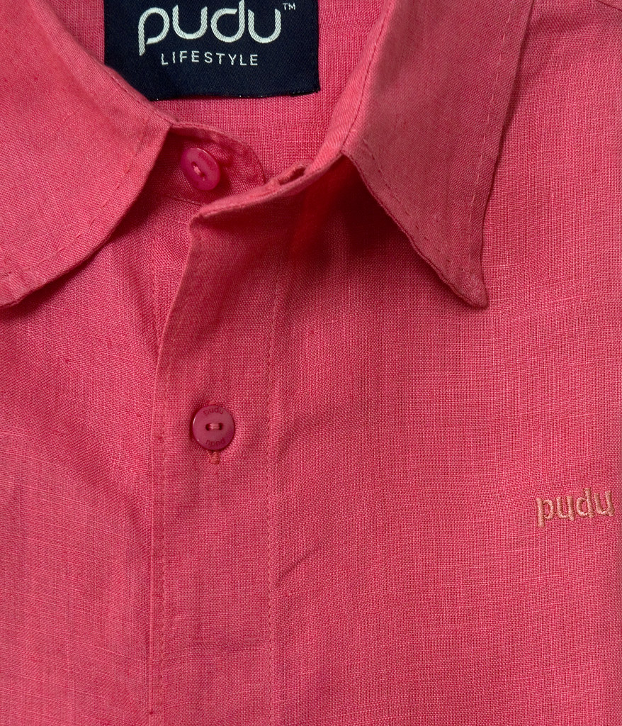 Pink Linen Amalfi Shirt (long-sleeve) | Pink Linen Shirt Men… | Flickr