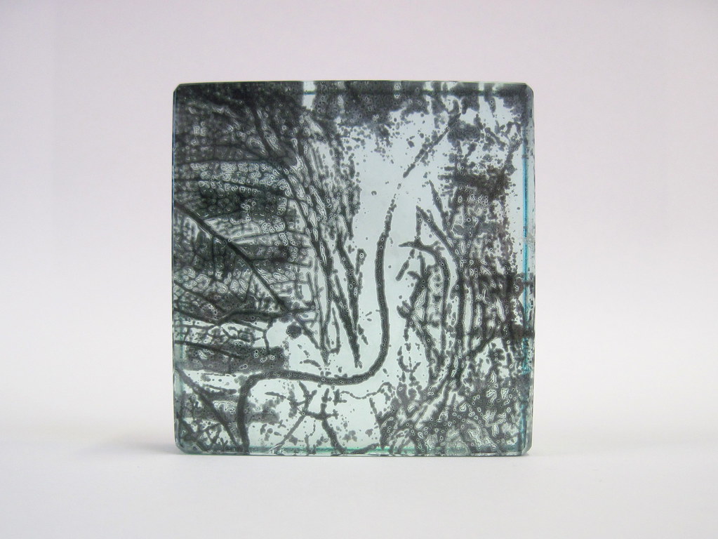 Embedded Print Effect Experimenting with embedding print into glass - 2 layers … | Flickr