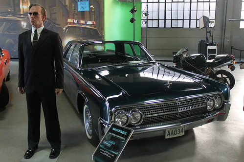 Car and Agent Smith Costume from THE MATRIX | Taken on Janua… | Flickr