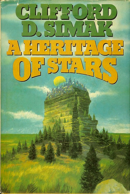 Clifford D. Simak - Heritage of Stars - cover artist Paul Lehr - reviewed