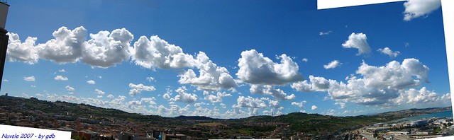 Ancona e nuvole - clouds -by Gianni Del Bufalo CC BY 4.0
