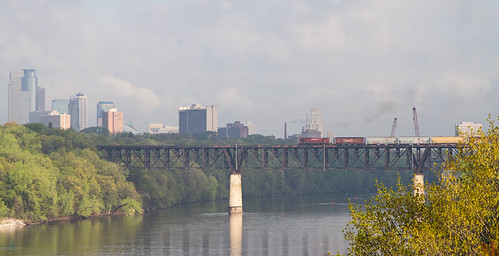 Job 17 High Bridge by mlynn72130, After shooting Job 46, we hustled to the Mississippi River for a shot of Job 17, the Hiawatha Job, c