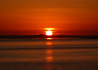 Sunset 13th January 2012