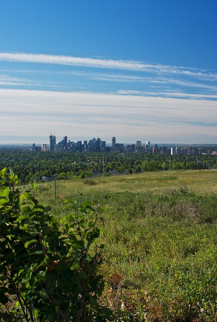 Downtown Calgary from Nose Hill