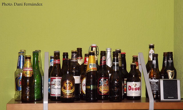 Colección de cervezas